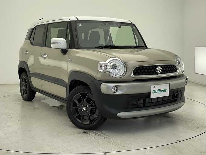 新着情報“クロスビーハイブリッドMZ ブラックインテリアパッケージ装着車”2021年式キャラバンアイボリーパールメタリック/ホワイト 2トーンルーフ入荷しました！