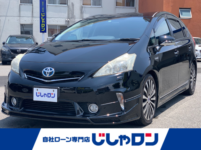 新着情報“プリウスαS”2013年式ブラック入荷しました！