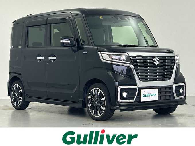 新着情報“スペーシアカスタムハイブリッドXS”2021年式ブルーイッシュブラックパール3入荷しました！