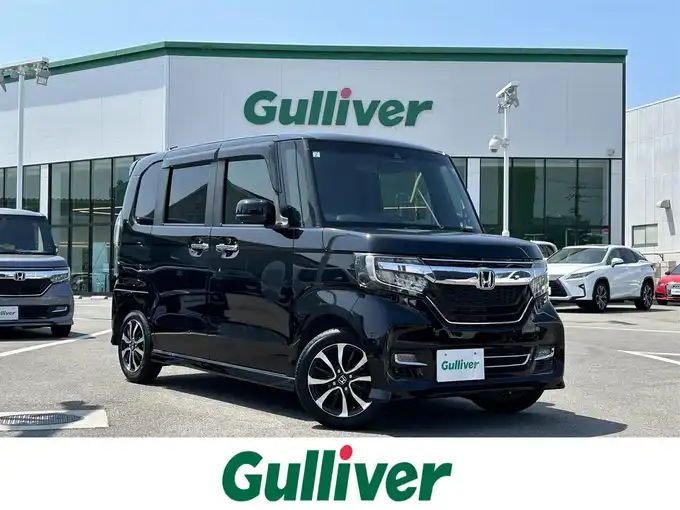 新着情報“Ｎ－ＢＯＸカスタムG・Lホンダセンシング”2019年式クリスタルブラックパール入荷しました！
