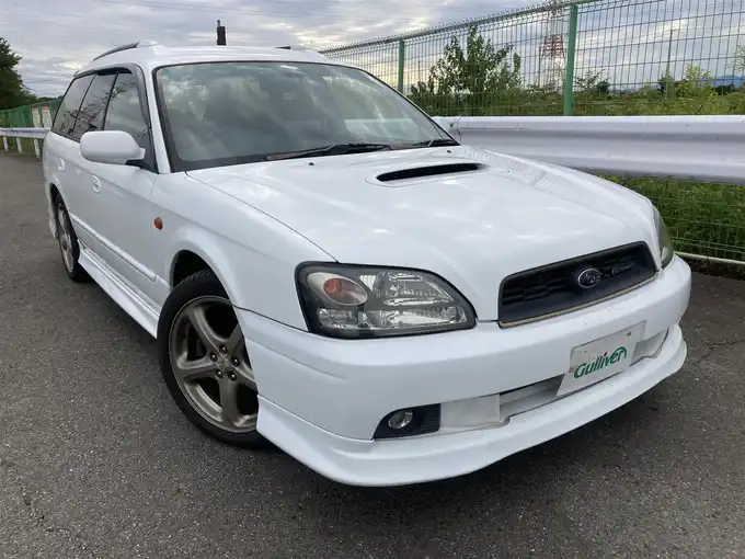 新着情報“レガシィツーリングワゴンGT－B E－tuneⅡ”2001年式ピュアホワイト入荷しました！