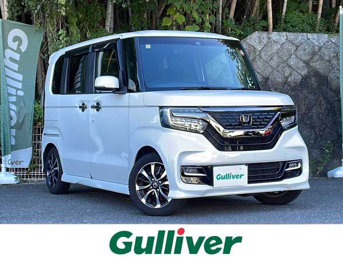 新着情報“Ｎ－ＢＯＸカスタムG・Lホンダセンシング”2019年式プラチナホワイトパール入荷しました！