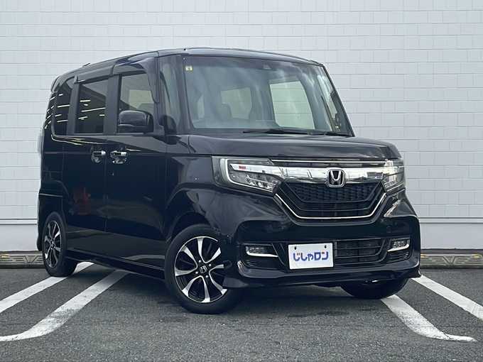 新着情報“Ｎ－ＢＯＸカスタムG・Lホンダセンシング”2018年式クリスタルブラックパール入荷しました！