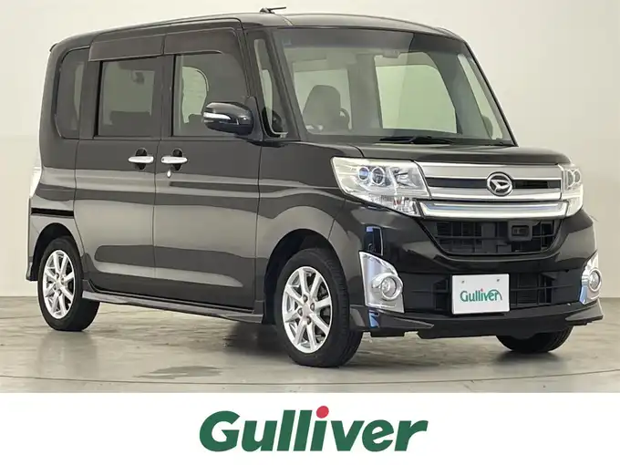 新着情報“タントカスタムX トップエディションSA”2015年式ブラックマイカメタリック入荷しました！