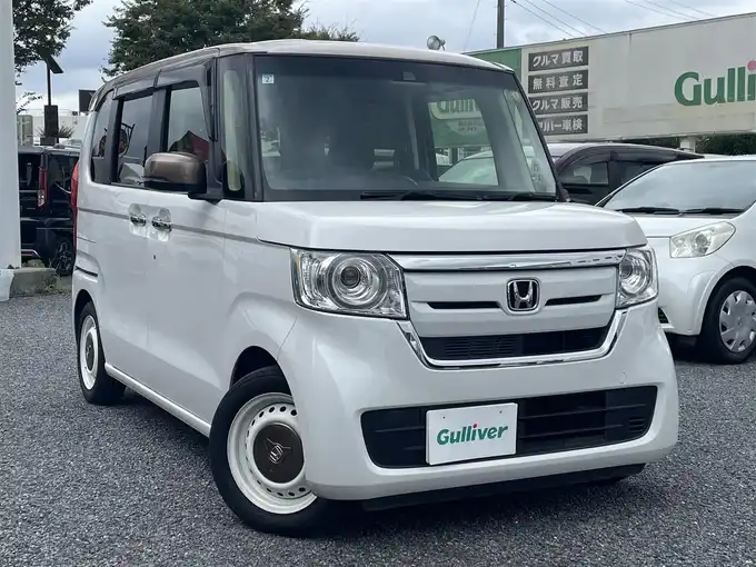 新着情報“Ｎ－ＢＯＸG・Lターボホンダセンシング 特別仕様車カッパーブラウンスタイル”2019年式プラチナホワイトパール入荷しました！