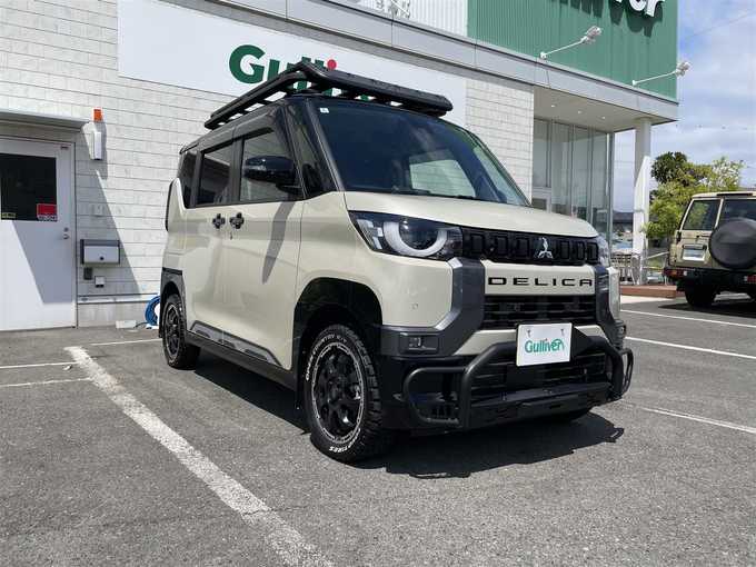 新着情報“デリカミニT プレミアム”2024年式ベージュ入荷しました！