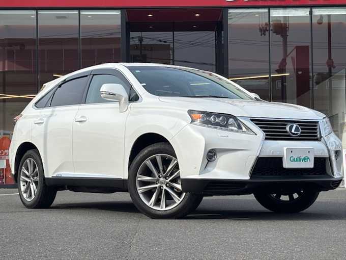 新着情報“ＲＸRX450h バージョンL”2013年式ホワイトパールクリスタルシャイン入荷しました！