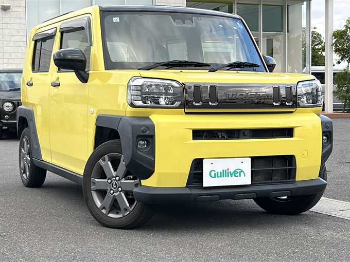 新着情報“タフトGターボ”2021年式レモンスカッシュクリスタルM入荷しました！