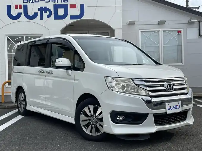 新着情報“ステップワゴンスパーダZ インターナビセレクション”2012年式ホワイトオーキッドパール入荷しました！