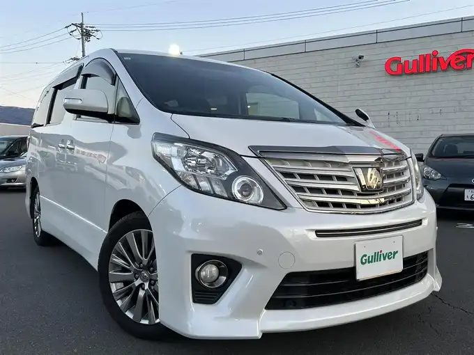 新着情報“アルファード240S タイプゴールドⅡ”2014年式ホワイトパールクリスタルシャイン入荷しました！