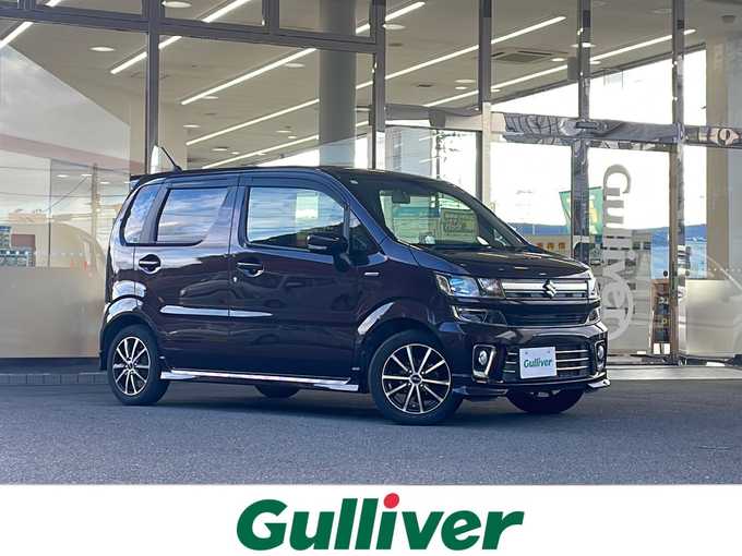 新着情報“ワゴンＲハイブリッドFZ セーフティパッケージ装着車”2017年式ムーンライトバイオレットPM入荷しました！