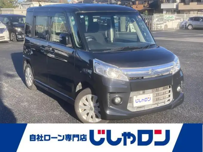 新着情報“スペーシアカスタムXS”2014年式ブルーイッシュブラックパール3入荷しました！