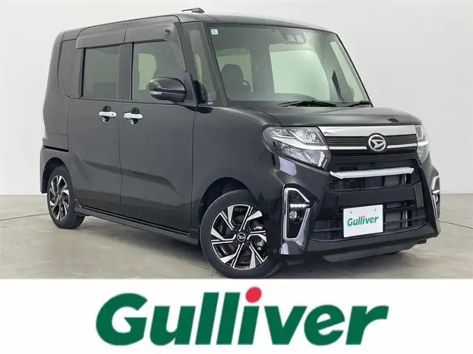 新着情報“タントカスタムX”2022年式ブラックマイカメタリック入荷しました！