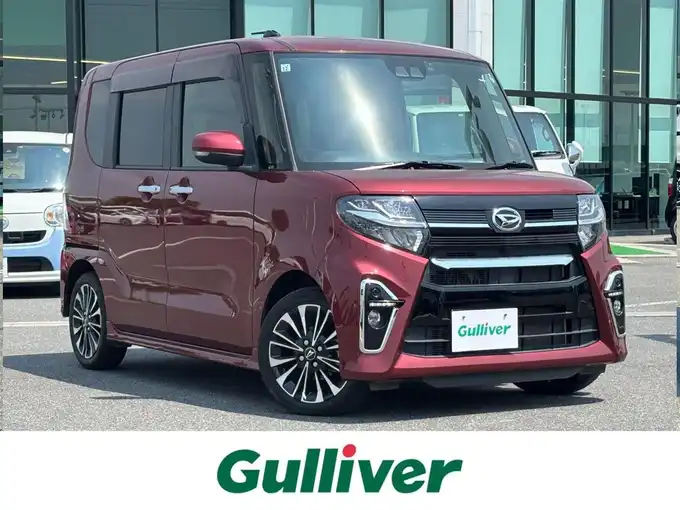 新着情報“タントカスタムRS”2021年式ファイアークォーツレッドM入荷しました！
