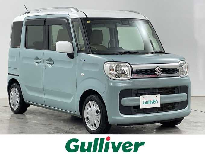 新着情報“スペーシアハイブリッドX”2018年式オフブルーメタリック/ホワイト2トーン入荷しました！