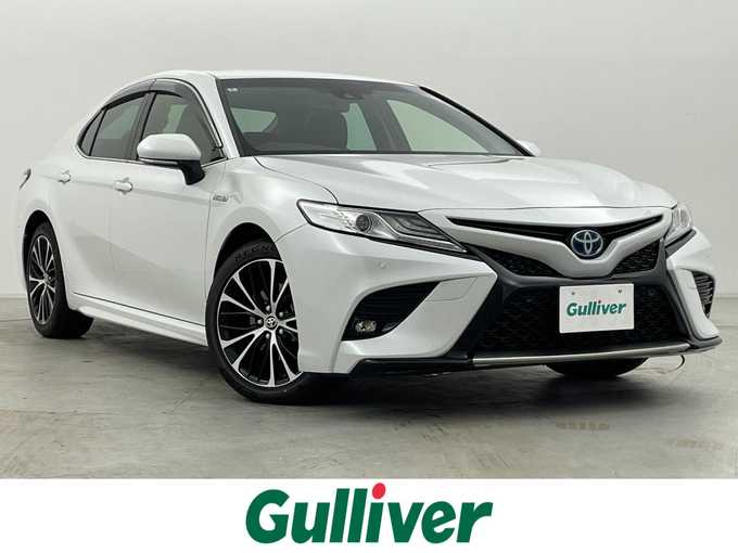 新着情報“カムリWSレザーパッケージ”2020年式プラチナホワイトパールマイカ入荷しました！