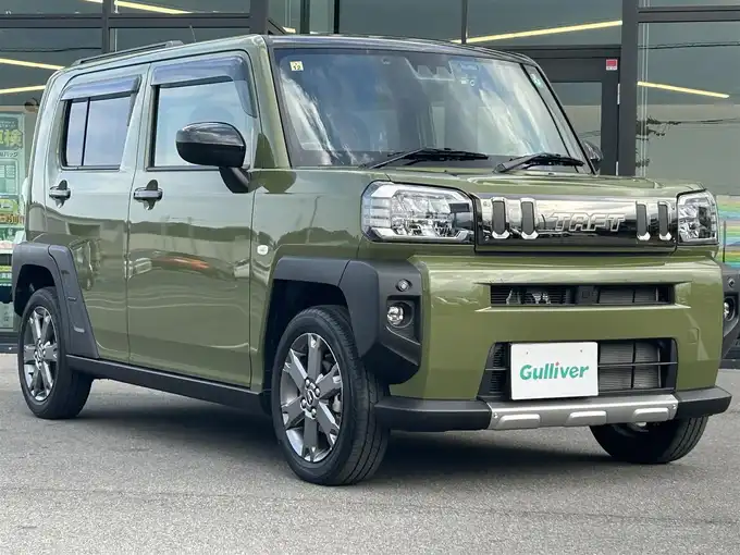 新着情報“タフトGターボ”2020年式フォレストカーキメタリック入荷しました！