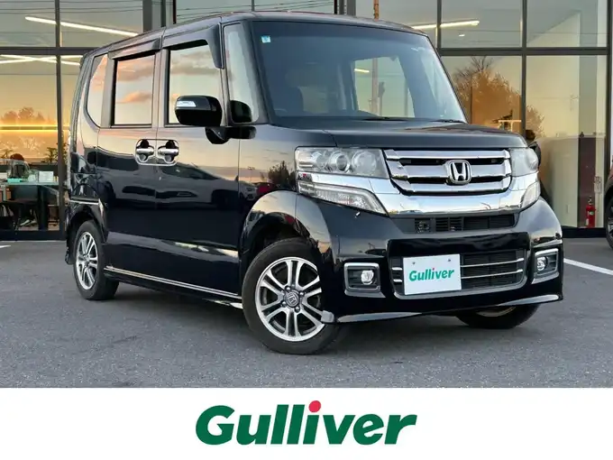 新着情報“Ｎ－ＢＯＸカスタムG特別仕様車SSパッケージ”2017年式クリスタルブラックパール入荷しました！