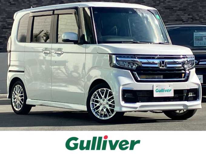 新着情報“Ｎ－ＢＯＸカスタムEXターボ”2021年式プラチナホワイトパール入荷しました！