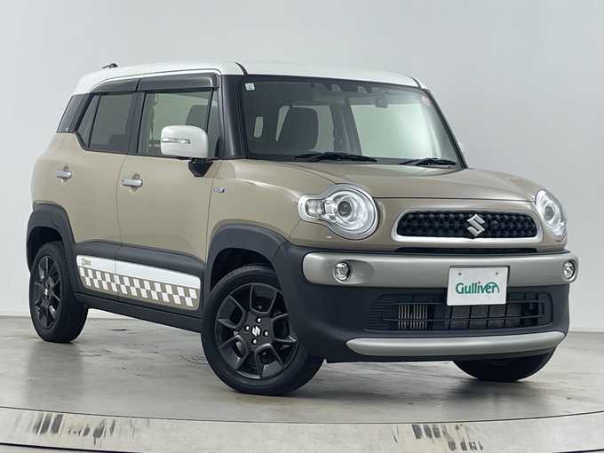 新着情報“クロスビーハイブリッドMZ ブラックインテリアパッケージ装着車”2021年式ベージュ入荷しました！