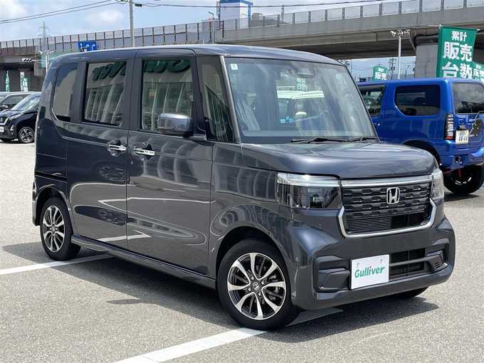 新着情報“Ｎ－ＢＯＸカスタムベースグレード”2024年式メテオロイドグレーメタリック入荷しました！