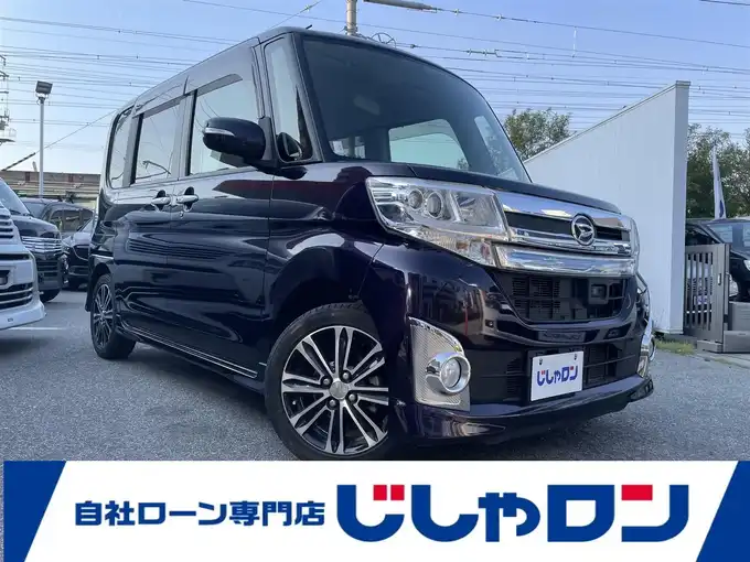 新着情報“タントカスタムRS SA”2014年式ナイトシャドーパープルクリスタルM入荷しました！