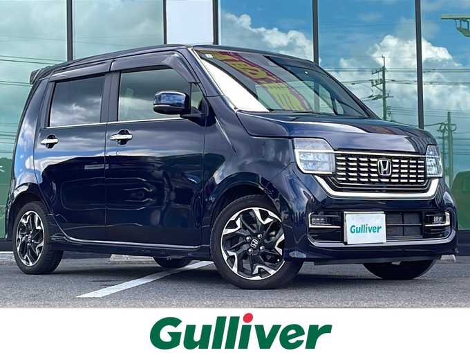 新着情報“Ｎ－ＷＧＮカスタムL・ターボホンダセンシング”2020年式ミッドナイトブルービームM入荷しました！