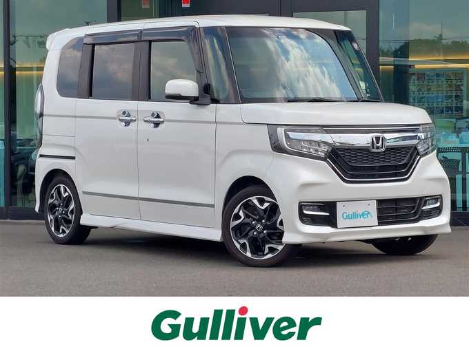 新着情報“Ｎ－ＢＯＸカスタムG・Lターボホンダセンシング”2018年式プレミアムホワイトパールⅡ入荷しました！