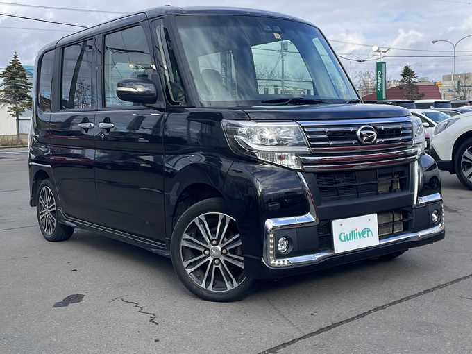新着情報“タントカスタムRS トップエディションSAⅢ”2017年式ブラックマイカメタリック入荷しました！