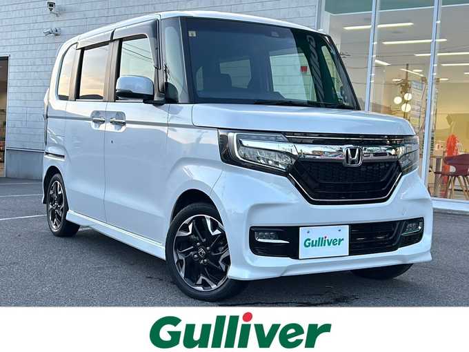 新着情報“Ｎ－ＢＯＸカスタムG・Lターボホンダセンシング”2018年式プラチナホワイトパール入荷しました！