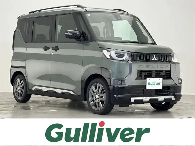 新着情報“デリカミニT プレミアム”2025年式緑Ⅱ入荷しました！