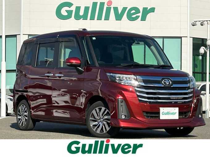 新着情報“ルーミーカスタムG”2021年式ファイアークォーツレッドM入荷しました！