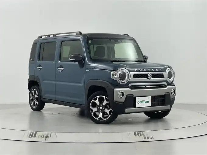 新着情報“ハスラーJスタイルターボ”2021年式デニムブルー ガンメタリック 2トーン入荷しました！