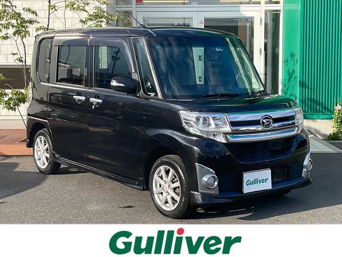 新着情報“タントカスタムX トップエディションSA”2015年式ブラックマイカメタリック入荷しました！