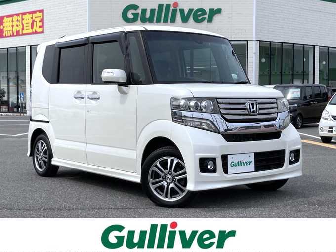 新着情報“Ｎ－ＢＯＸカスタムG・Aパッケージ”2014年式プレミアムホワイトパール入荷しました！