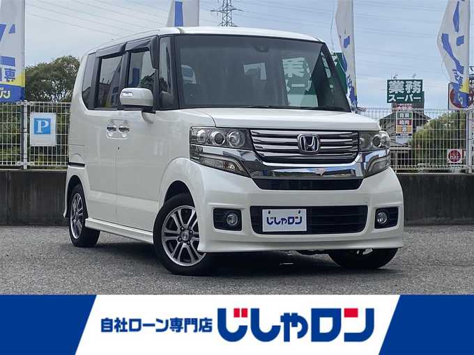新着情報“Ｎ－ＢＯＸカスタムG・Aパッケージ”2014年式プレミアムホワイトパール入荷しました！