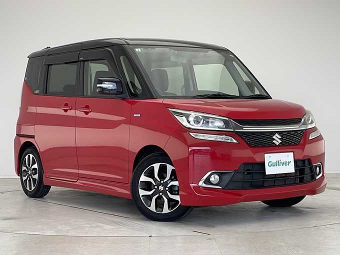 新着情報“ソリオバンディットハイブリッドMV デュアルカメラブレーキサポート装着車”2017年式ファーベントレッド/スーパーブラックパール入荷しました！