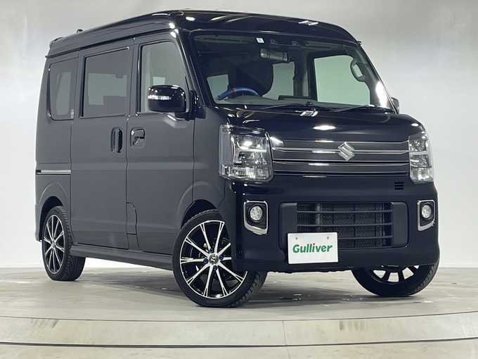 新着情報“エブリイワゴンPZターボスペシャル ハイルーフ”2024年式ブルーイッシュブラックパール3入荷しました！