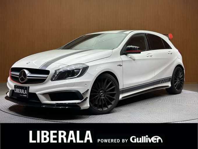 新着情報“ＡクラスA45 AMG 4マチック エディション 1”2013年式カルサイトホワイト入荷しました！