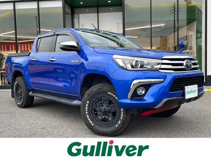 新着情報“ハイラックスZ”2018年式ネビュラブルーM入荷しました！