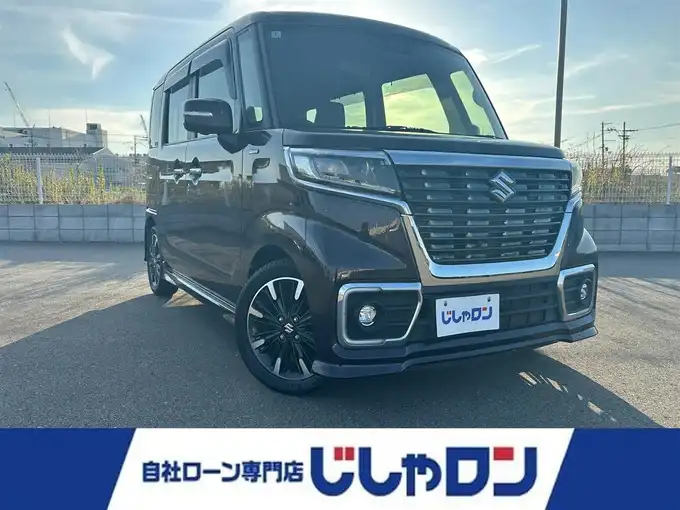 新着情報“スペーシアカスタムハイブリッドXS”2018年式ムーンライトバイオレットPM入荷しました！