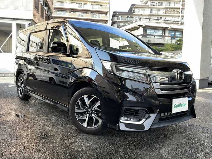 新着情報“ステップワゴンスパーダスパーダ ホンダセンシング”2021年式プレミアムスパークルブラックパール入荷しました！