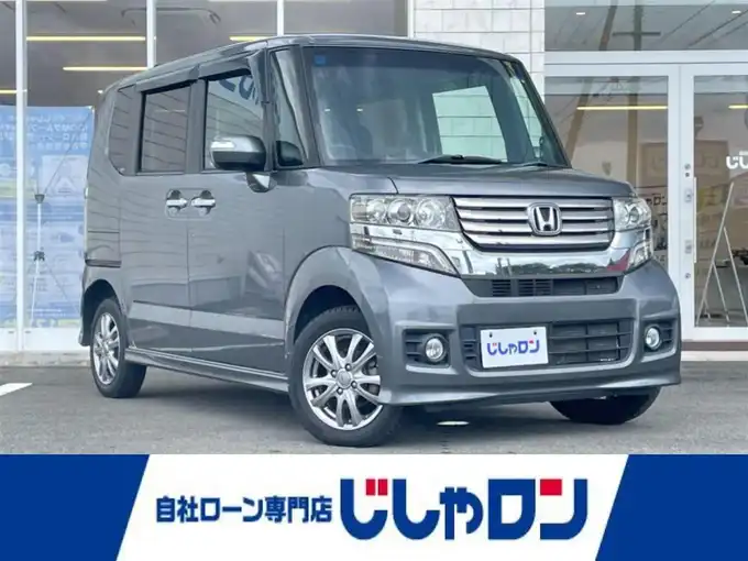 新着情報“Ｎ－ＢＯＸカスタムG・Lパッケージ”2012年式ポリッシュドメタルメタリック入荷しました！