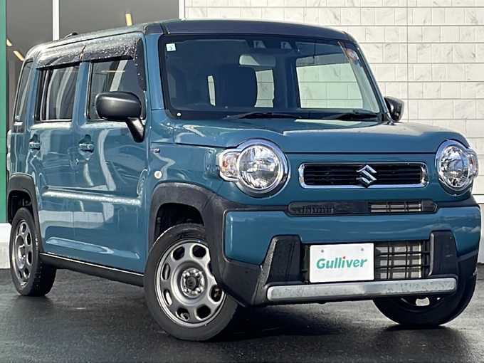 新着情報“ハスラーハイブリッドG スズキセーフティサポート非装着車”2021年式デニムブルー ガンメタリック 2トーン入荷しました！