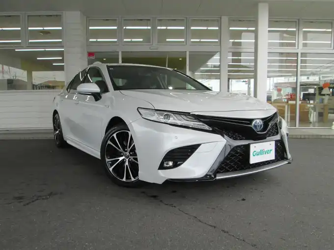 新着情報“カムリWS”2019年式プラチナホワイトパールマイカ入荷しました！
