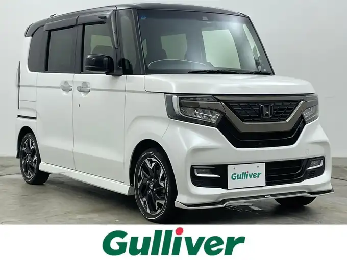 新着情報“Ｎ－ＢＯＸカスタムG・Lターボホンダセンシング”2019年式プラチナホワイトパール入荷しました！