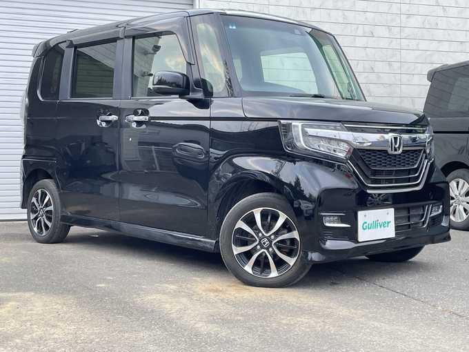 新着情報“Ｎ－ＢＯＸカスタムG・Lホンダセンシング”2019年式クリスタルブラックパール入荷しました！