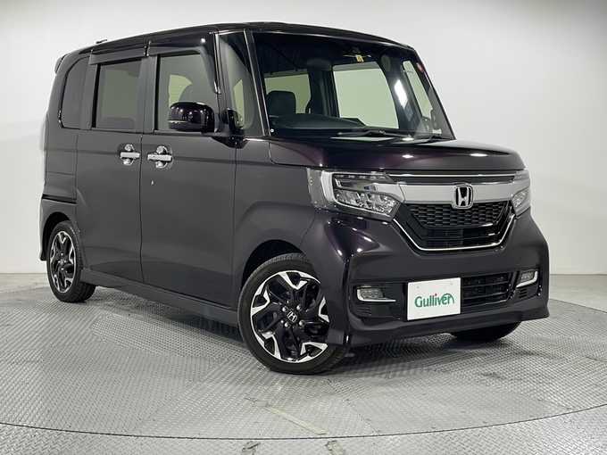 新着情報“Ｎ－ＢＯＸカスタムG・Lターボホンダセンシング”2018年式プレミアムベルベットパープル・パール入荷しました！