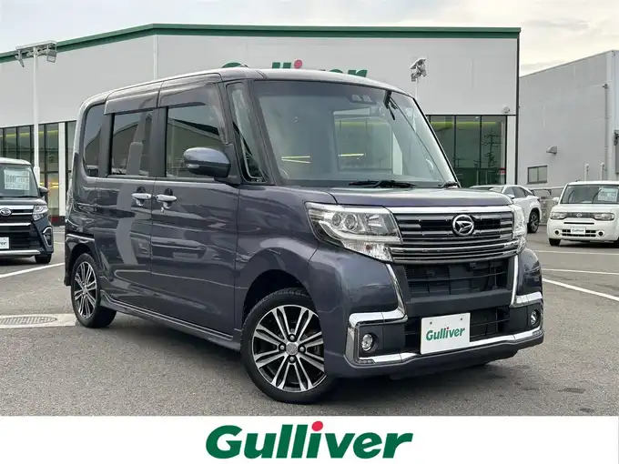 新着情報“タントカスタムRS トップエディションSAⅢ”2018年式メテオライトグレーイリュージョナルP入荷しました！