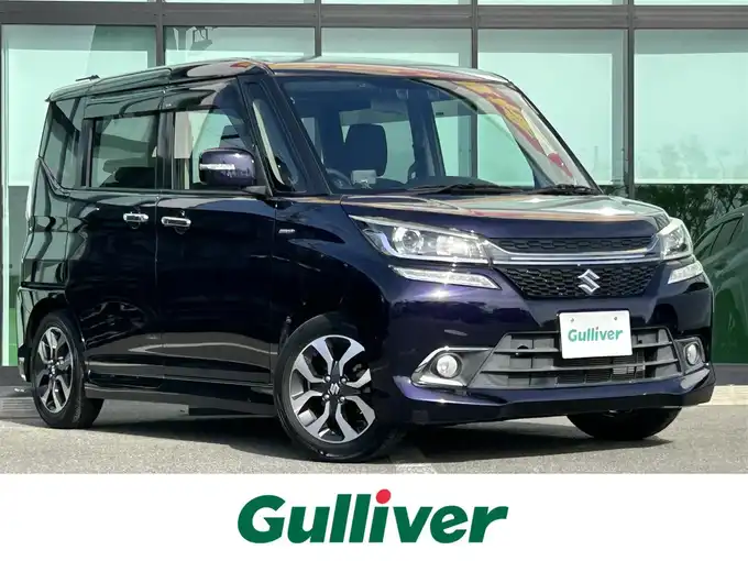 新着情報“ソリオバンディットFリミテッド デュアルカメラブレーキサポート装着車”2017年式オフブルーM入荷しました！